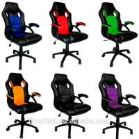 New design modern cheap colorful swivel reclining executive office chair / racing gaming chair